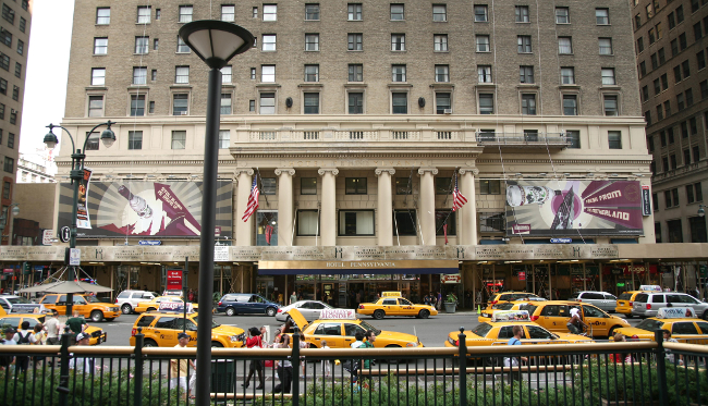 L'hôtel Pennsylvania en 2008 – Simon Law – CC BY-SA 2.0